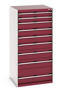 Bott Cubio Drawer Cabinet comprising of Drawers: 2 x 100mm, 4 x 150mm, 2 x 200mm, 1 x 300mm... Bott Drawer Cabinets 800 x 750